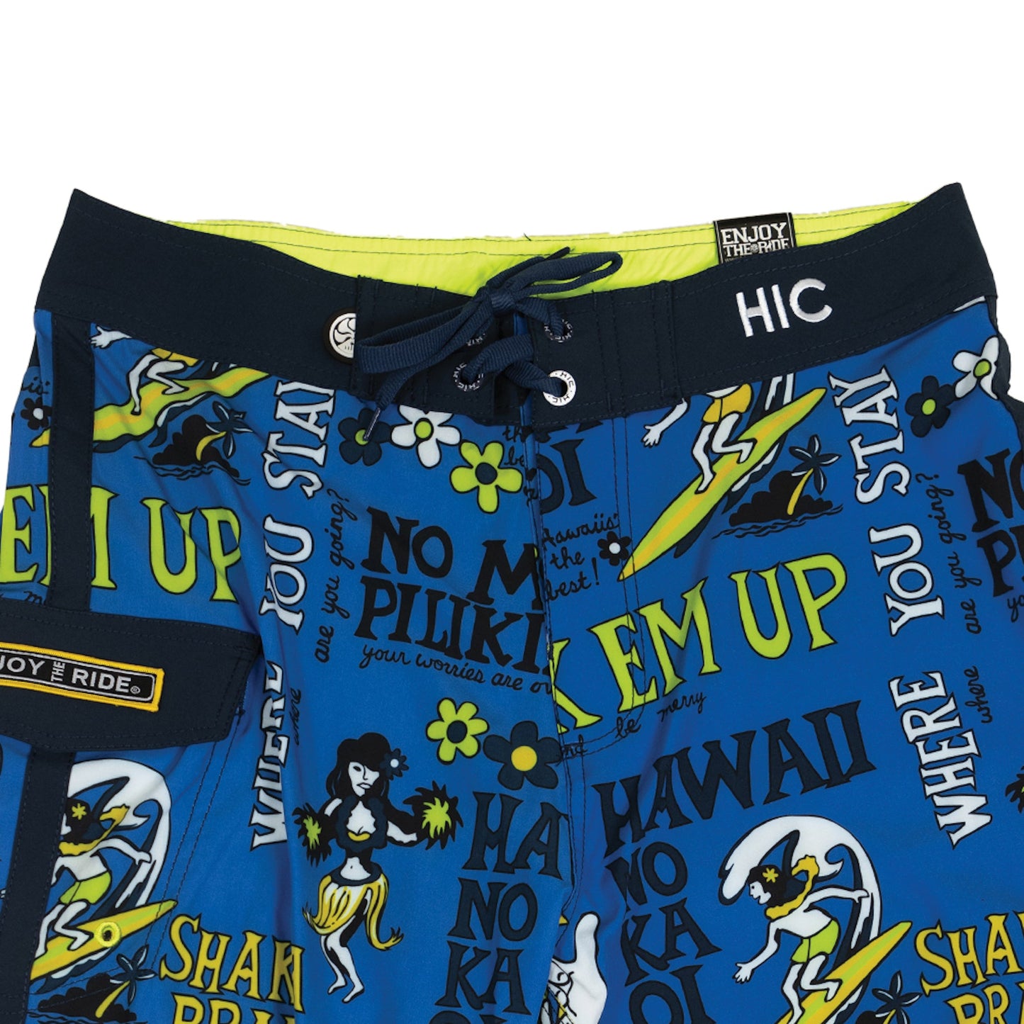 SuckEmUp Boardshort (Blue)