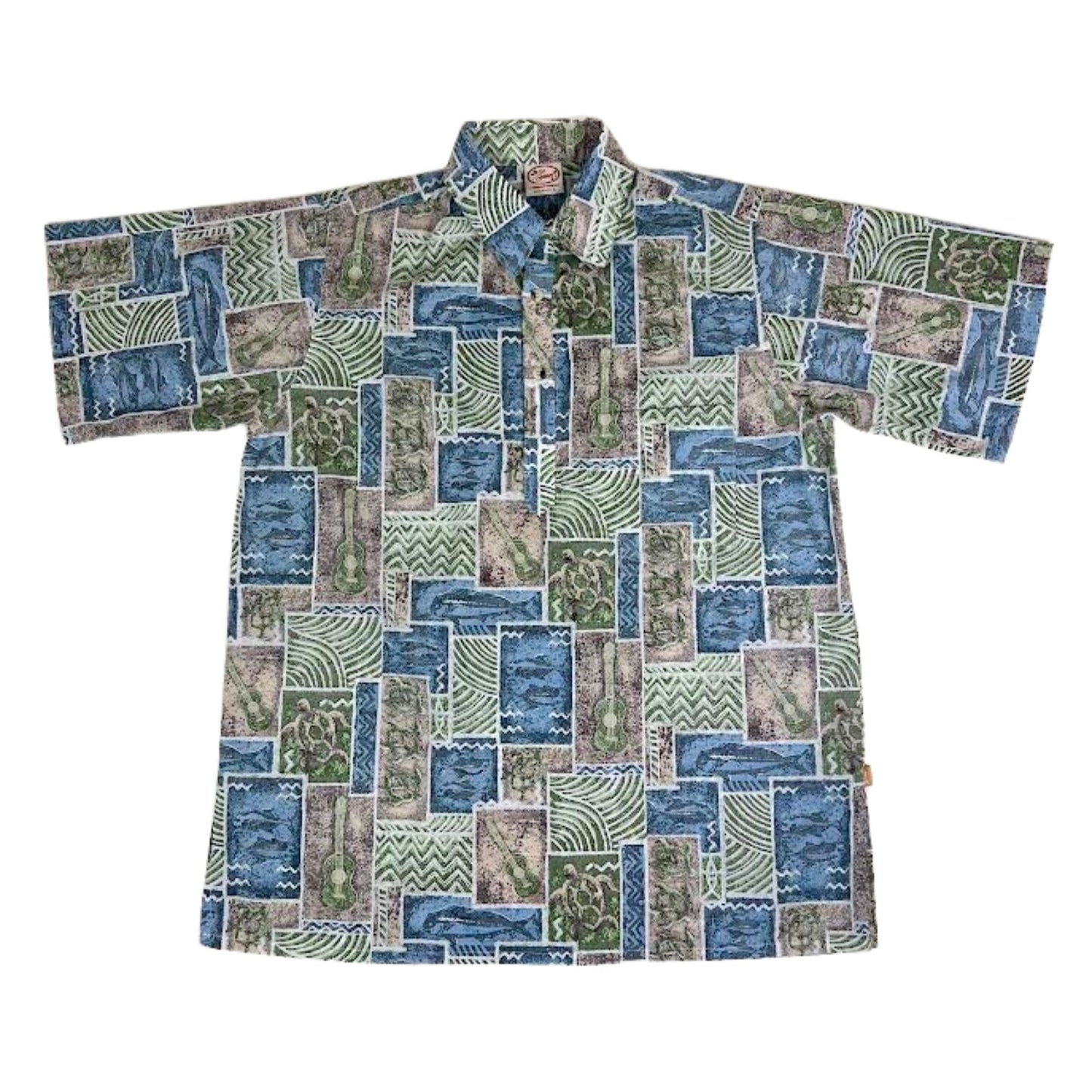 Ukulele Tapa Pullover (Taupe)