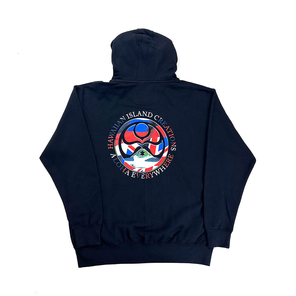 Ahoha Flag Zip Hoodie