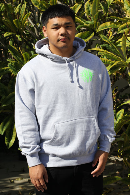 Hapa Neon Dot Pullover Hoodie