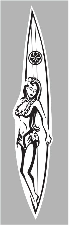 Honey Girl Mylar Sticker 10"