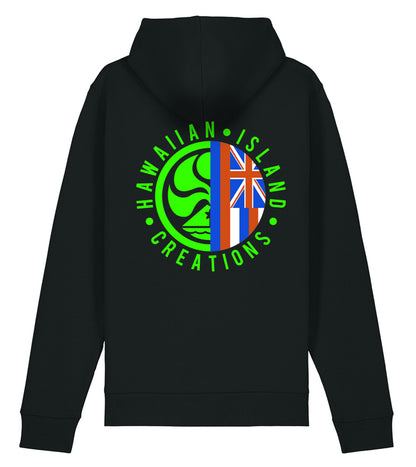 Hapa Neon Dot Pullover Hoodie
