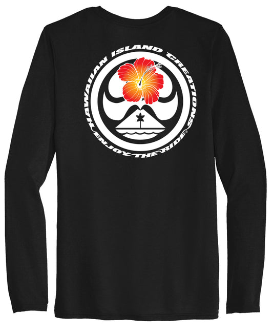 Hibiscus  Dot | Long Sleeve Tee