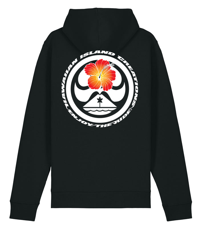 Hibiscus Dot Pullover Hoodie