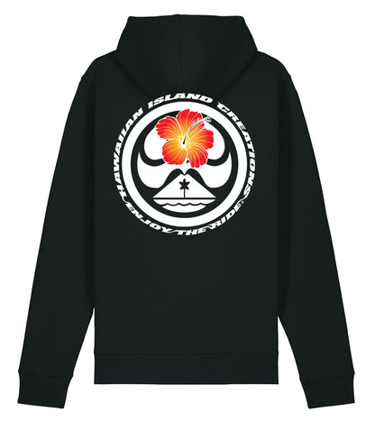 Hibiscus Dot Pullover Hoodie