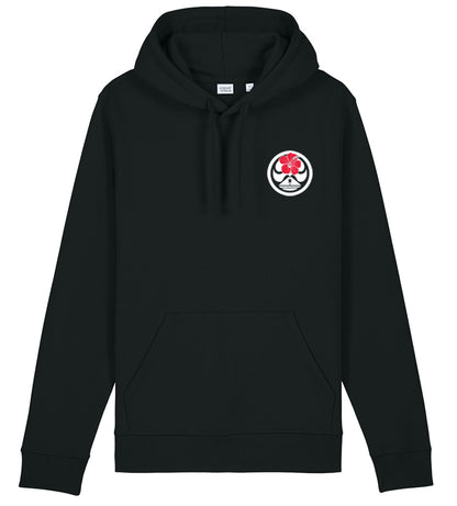 Hibiscus Dot Pullover Hoodie