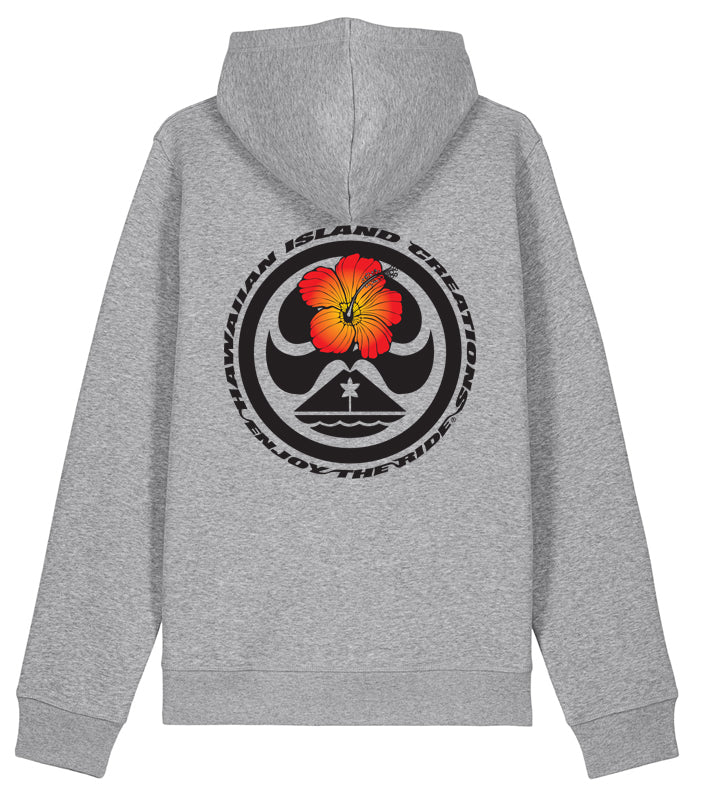 Hibiscus Dot Pullover Hoodie
