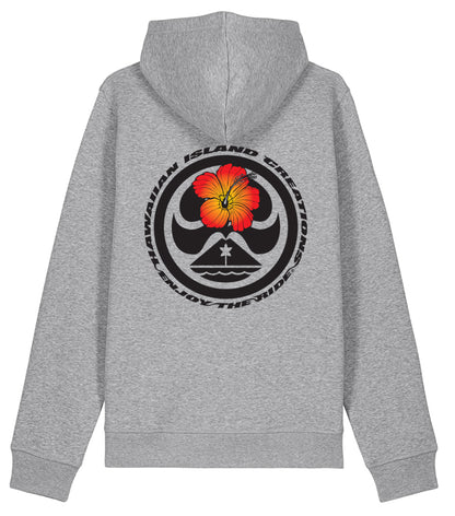 Hibiscus Dot Pullover Hoodie