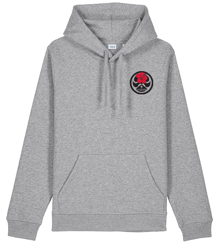 Hibiscus Dot Pullover Hoodie