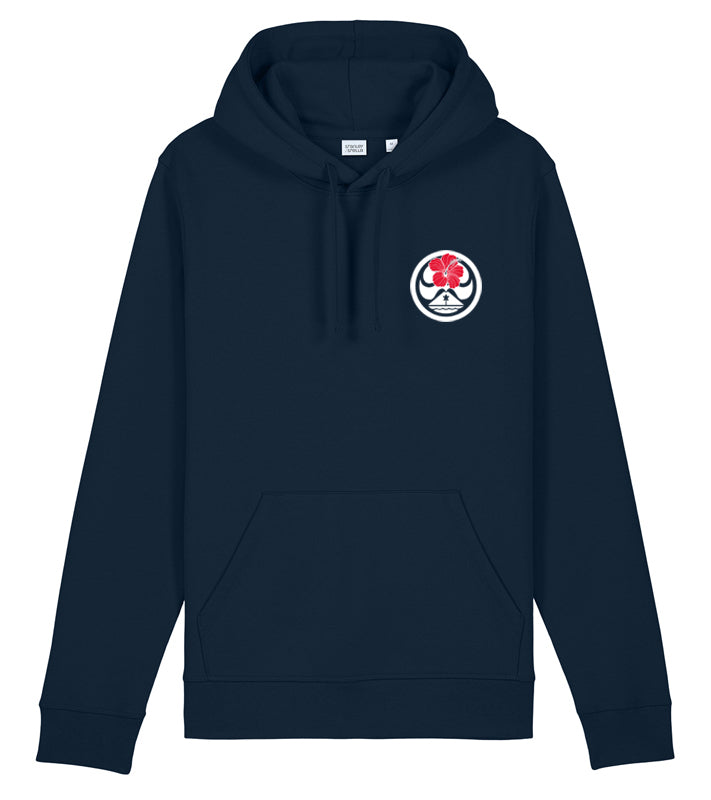 Hibiscus Dot Pullover Hoodie