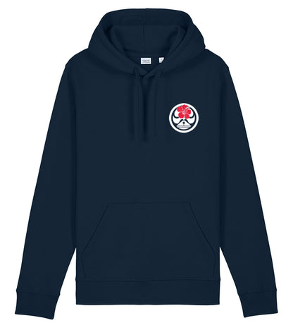Hibiscus Dot Pullover Hoodie