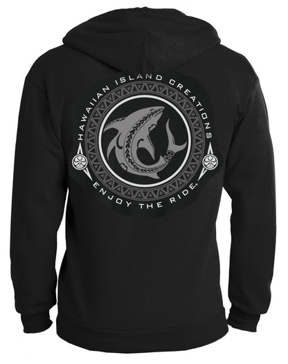 Shark Bite Zip Hoodie