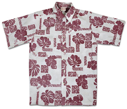 Hibiscus Pareo Reverse (Khaki)