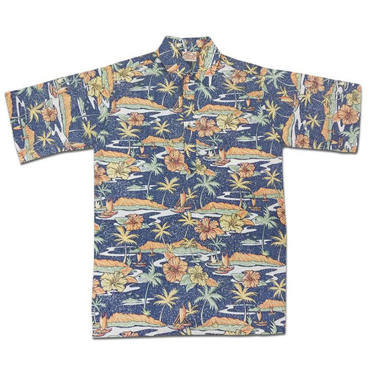 Old Hawaii Pullover (Navy)