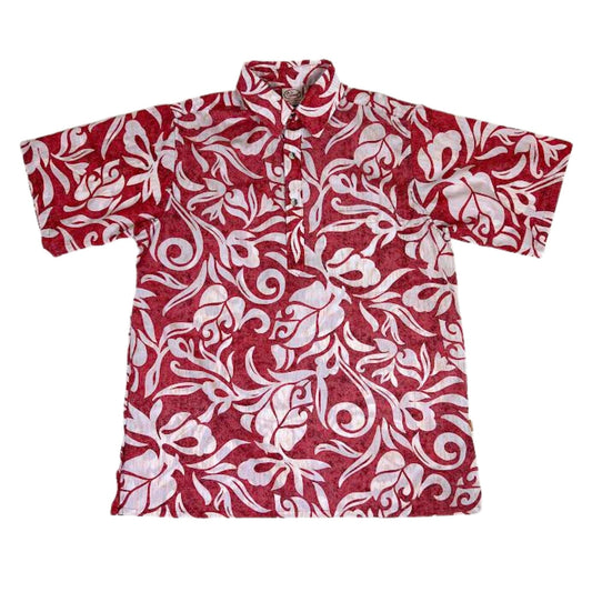 Tahiti Pareo Pullover (Burgundy)
