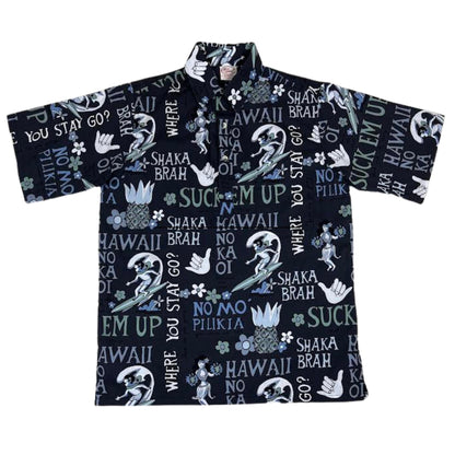 Pidgin English Rightside-Pullover (Black)