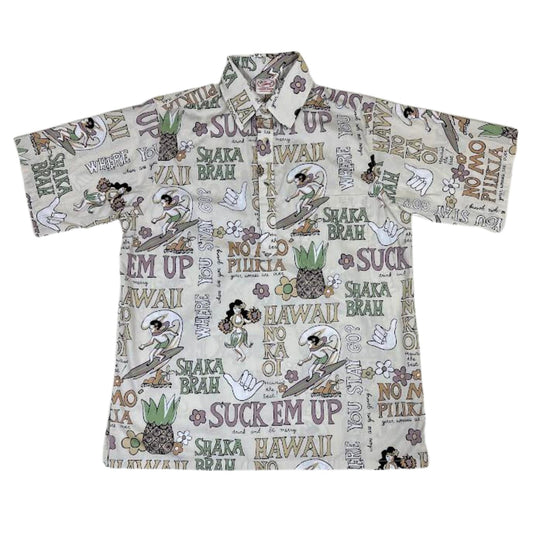 Pidgin English Rightside-Pullover (Cream)