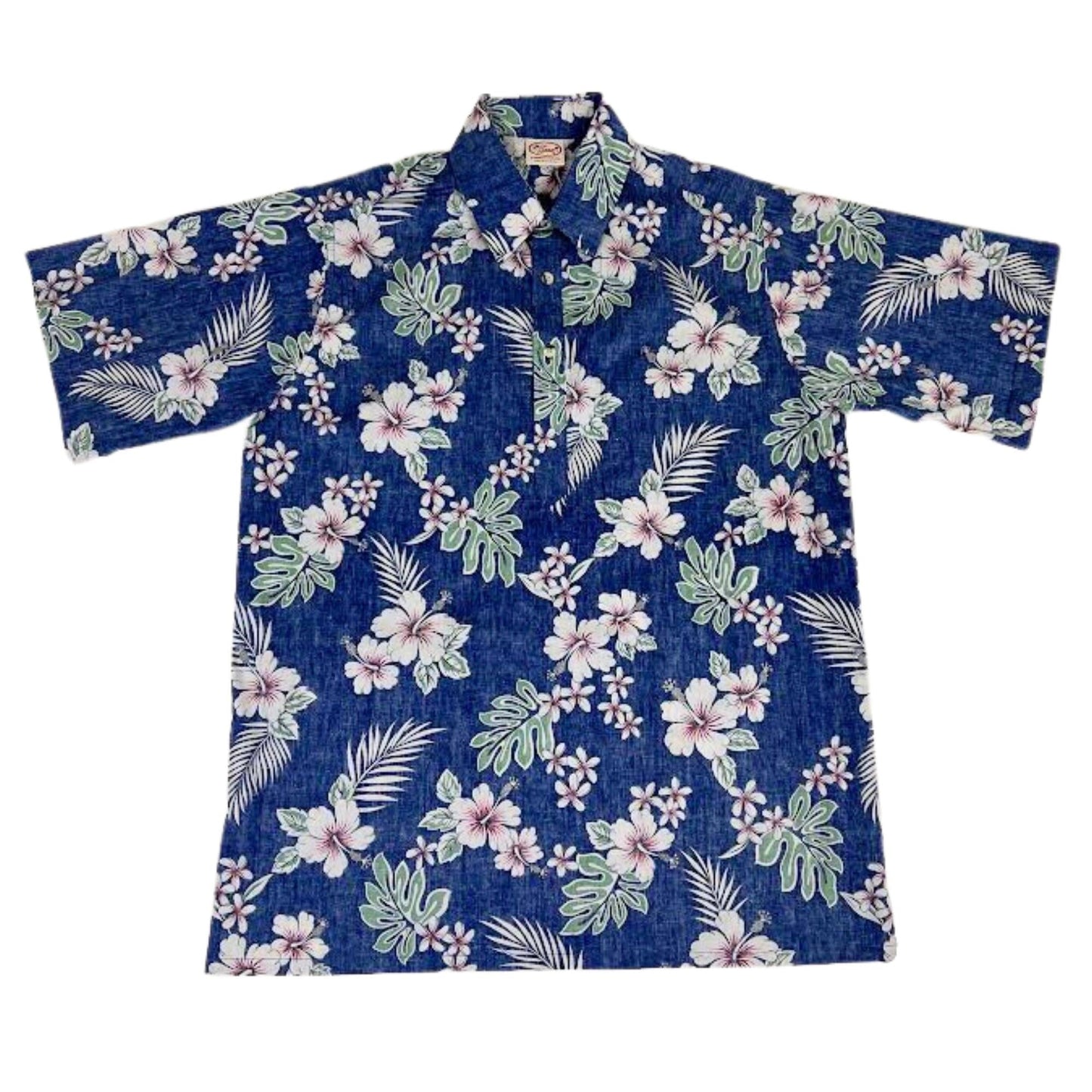 Haole Hibiscus Pullover (Navy)