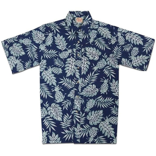 Pineapple Pareau Reverse (Blue)